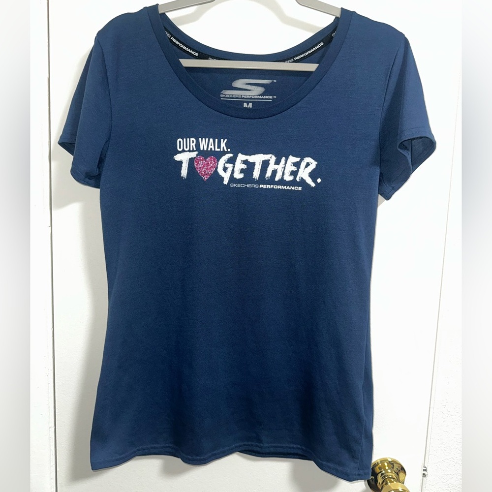 Skechers Activewear Performance Navy Blue T-shirt
